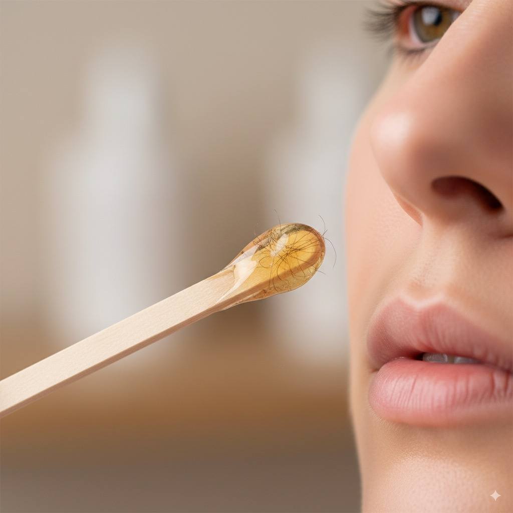 Depilación de vello nasal en Takamaka